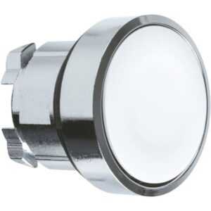 Schneider Automation - Tête pour bouton-poussoir - Ø22 - blanc - ZB4BA1