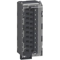 Schneider Automation - bornier à raccordement à vis à cage débrochable 20 contacts - 1 x 0