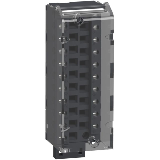 Schneider Automation - bornier à raccordement à vis à cage débrochable 20 contacts - 1 x 0