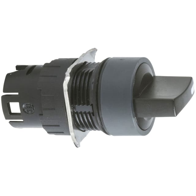 Schneider Automation - tête pour bouton tournant - 3 positions Ø 16 - noir - ZB6AD23