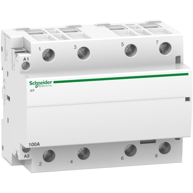 Schneider Distribution - Contacteur 100A-4P-230V-AUTO-4NO - A9C20884