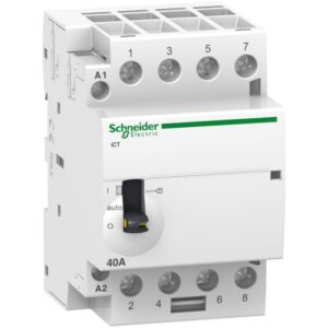 Schneider Distribution - Contacteur 40A-4P-230V-MAN-4NO - A9C21844