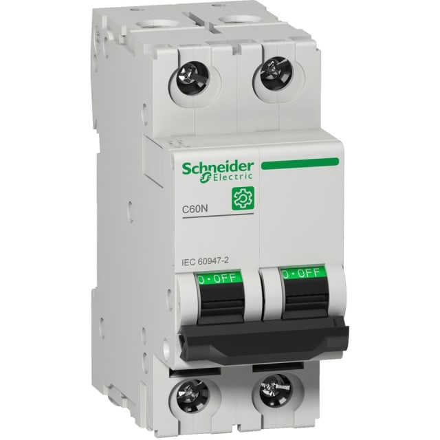 Schneider Distribution - MULTI9 C60N 2P C 4A 10KA IEC - M9F11204
