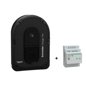 Schneider Residential - Kit résidentiel avec borne de recharge EVB4S22N40G & Peak controller EVA2HPC3 - KITEVB4DO