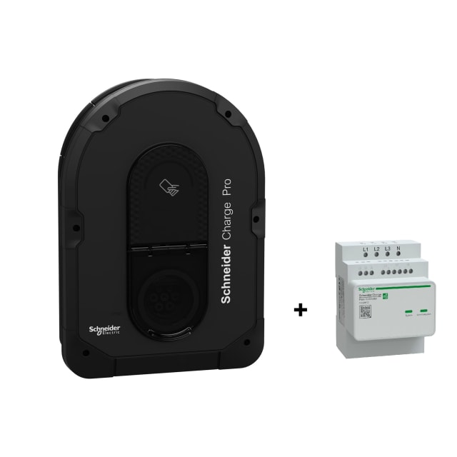 Schneider Residential - Kit résidentiel avec borne de recharge EVB4S22N40G & Peak controller EVA2HPC3 - KITEVB4DO Schneider Residential - Kit résidentiel avec borne de recharge EVB4S22N40G & Peak controller EVA2HPC3 - KITEVB4DO