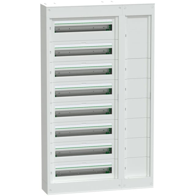 Schneider Residential - PrismaSeT S - Coffret modulaire avec gaine - 8x24 modules - sans porte - blanc - LVSSD824