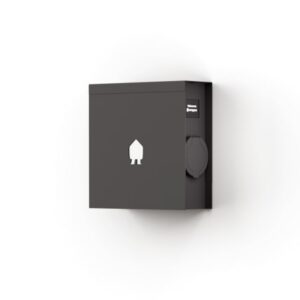 Smappee - Borne de recharge mural EV Wall Black