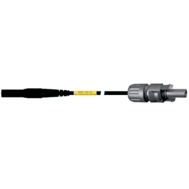 Staubli - PV-AMLB4/150 cordon noir prévu d'un raccord MC4 et d'une fiche 4mm - 32.1198-15021 Staubli - PV-AMLB4/150 cordon noir prévu d'un raccord MC4 et d'une fiche 4mm - 32.1198-15021