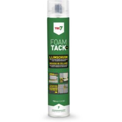 TEC 7 - Mousse PU de collage FOAMTACK PRO - aérosol 750ml (à utiliser avec PUR GUN) - 670009000