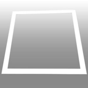 TECHNOLUX - Cadre d'encastrement QT panneau LED 60x60 RAL 9016 - QTRF6060W