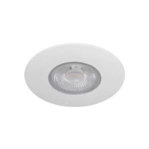 Détails visibles de Spot encastré fixe LED IP65 blanc mat dimmable pour Spots encastrés