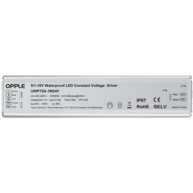 TECHNOLUX - LEDDriver 24V-75W-10V/PWM-IP67 - 820003003900 TECHNOLUX - LEDDriver 24V-75W-10V/PWM-IP67 - 820003003900