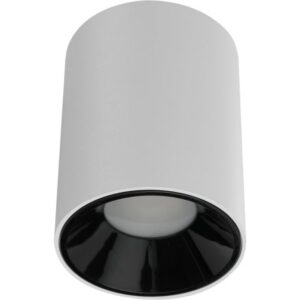 Spot LED en saillie blanc 5W IRC 90, configuration visible