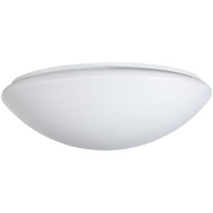 Plafonnier applique murale E27 opale blanc, configuration visible