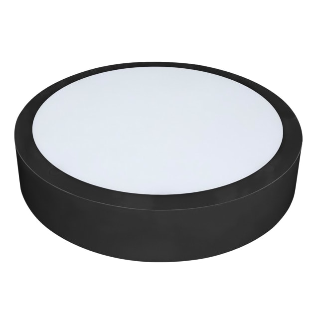 TECHNOLUX - Mona LED 10-14-18W 3000K-4000K +MW IP65 noir - MO18PSCTSB-MW