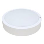 Détails visibles de Plafonnier LED IP65 avec détecteur et secours Mona pour Éclairage de secours