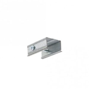 TECHNOLUX - Pièce de jonction pour rails conducteurs suspendus par câble d'acier gris 50mm - SCH-6980