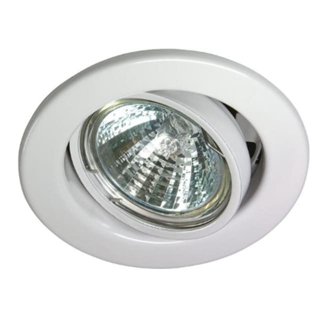 TECHNOLUX - Spot encastré réglable rond 12V 50W 89mm blanc IP20 montage Ø68 - R55051 TECHNOLUX - Spot encastré réglable rond 12V 50W 89mm blanc IP20 montage Ø68 - R55051