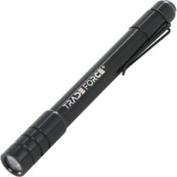 Lampe torche LED aluminium IPX4 280 lm 100 m, configuration visible