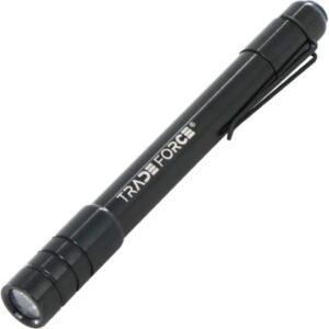 Lampe torche LED aluminium IPX4 280 lm 100 m, configuration visible