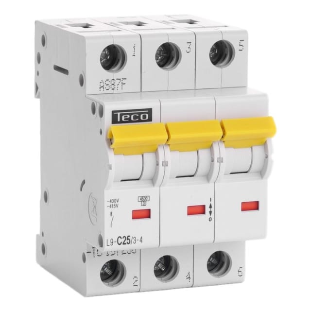 Teco - Disjoncteur Teco 3P 25A 4