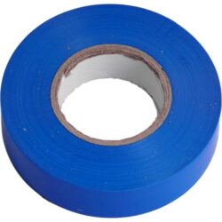 Détails visibles de Ruban isolant autoextinguible bleu 19 mm x 25 m pour Rubans isolants