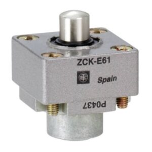 Telemecanique Sensors - tête pour interrupteur de position - ZCK-E - poussoir acier - ZCKE61
