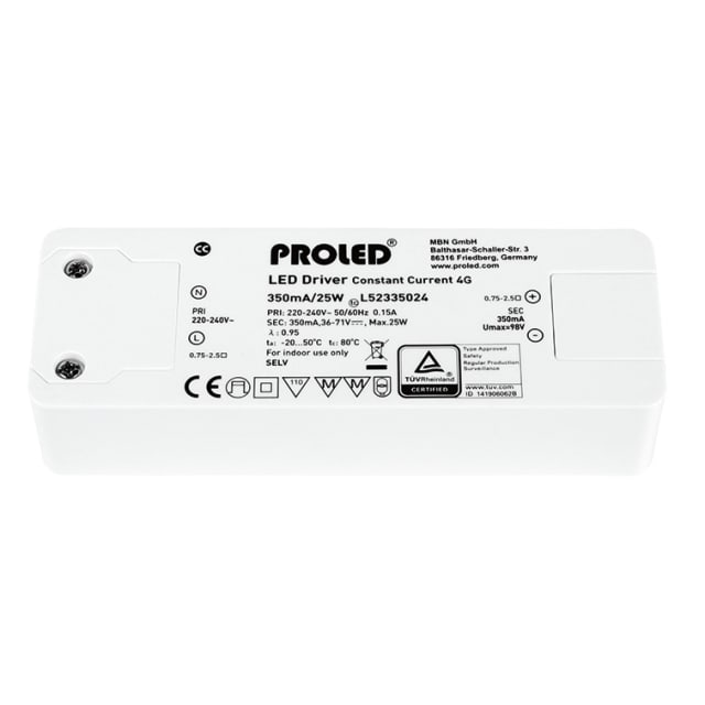 UNI-BRIGHT - LED alimentation courant continue 350mA - 15W - Non dimmable - L52335014 UNI-BRIGHT - LED alimentation courant continue 350mA - 15W - Non dimmable - L52335014
