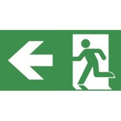 VAN LIEN - Horizon pictogramme ISO 7010 mural sortie de secours gauche - 7TCA091350R0484
