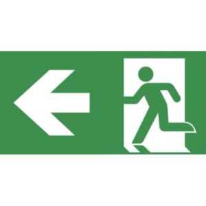 VAN LIEN - Horizon pictogramme ISO 7010 mural sortie de secours gauche - 7TCA091350R0484