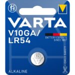 VARTA - Pile bouton ALKALINE - LR54 V10GA - 1