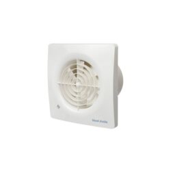 Ventilateur de salle de bain Supra 100 HT, dimensions 160 x 160 x 102 mm