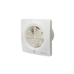 Ventilateur de salle de bain Supra 100 TM, dimensions 160 x 160 x 22 mm