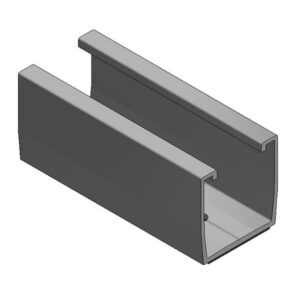 Van der Valk - Profil alu trapézoïdal L120mm + EPDM - 7269120