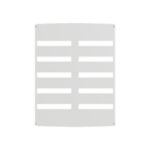 Plaque de recouvrement armoire polyester 108, finition gris, vue complémentaire 1