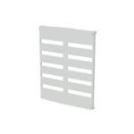 Plaque de recouvrement armoire polyester 108, finition gris, vue complémentaire 2
