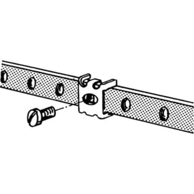 Vynckier (ABB) - Cavalier GPE avec vis M5x13 maximum 2x10mm carré pour barres omnibus - 4TBO851123C0100 Vynckier (ABB) - Cavalier GPE avec vis M5x13 maximum 2x10mm carré pour barres omnibus - 4TBO851123C0100