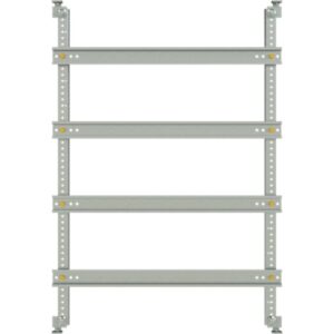 Vynckier (ABB) - Châssis montage ARIA 75 pour 4x22 modules 88M distribution modulaire acier - 4TBA831086C0100