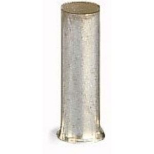 Détails visibles de Embout de câble 2,5 mm² sans isolation argenté -106 pour Embouts de câblage