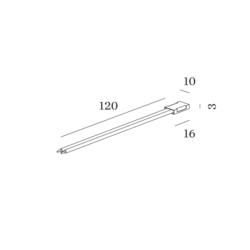 WEVER & DUCRE - ILANE MINI CONNECTOR STRIP TO STRIP - 90014268
