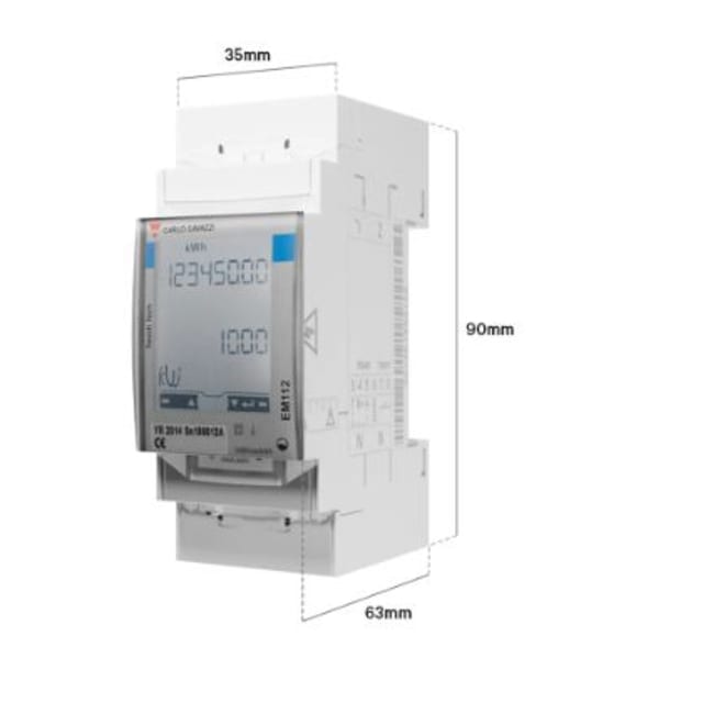 Wallbox - Power Meter (1 phase up to 100A) - 000002143 Wallbox - Power Meter (1 phase up to 100A) - 000002143