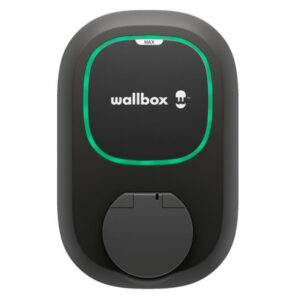 Wallbox - Pulsar Max Socket EU 22kW w/shutter / Type2/ Noir / 2% +Weld.Prot. +3P ecoSmart - PLP4-W-2-4-9-002