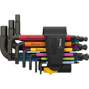 Jeu de clés Allen Hex-Plus impériales multicolores 950/9, finition Jeu avec plusieurs couleurs