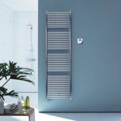 ZEHNDER - Sèche-serviettes TOGA slle bain éle H1810xL760 1500W 36kg 0557 TimerMemo BT - TE-180-075/TF RAL0557