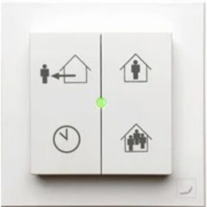ZEHNDER - ZEHNDER EVO Switch - Switch - Télécommande sans fil avec 4 boutons poussoirs - 471100017