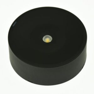 Bloc de secours LED noir 250 lm 1h IP42, montage Pose murale/au plafond