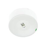 ZEMPER - SPAZIO ON P SMARTZ 250lm P/NP 1h IP42/IK04 BLANC 230V 50Hz - LSM3251LWP