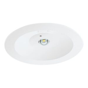 ZEMPER - SPAZIO ROUND A DALI2 280lm P/NP 1h IP42/IK04 BLANC 230V 50Hz BELUX BOITE DERIV - LSR5250LAP