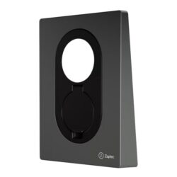 Détails visibles de Façade avant interchangeable Go 2 gris roche pour Accessoires pour bornes de recharge