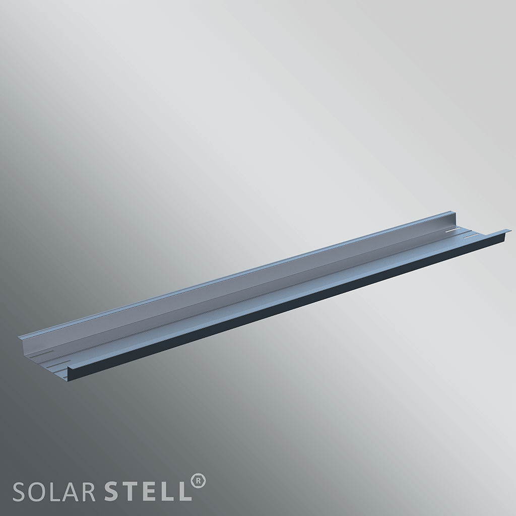 Blubase — vue produit de Bac à ballast Connect pour Bac à ballast Connect pour panneaux 72 cellules, forme et finition du produit visibles